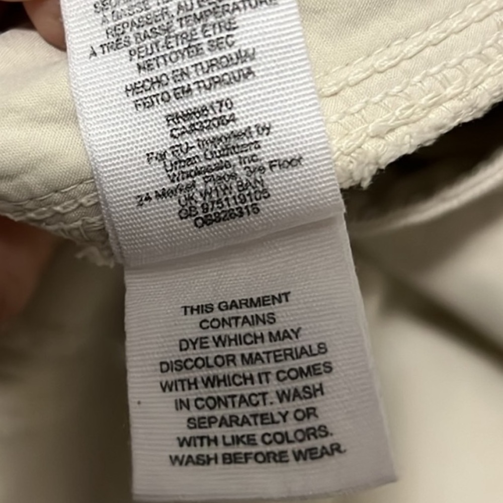 NWT $60 Free People | We the Free | Distressed & Ripped Denim Jean Skirt - Picture 9 of 13